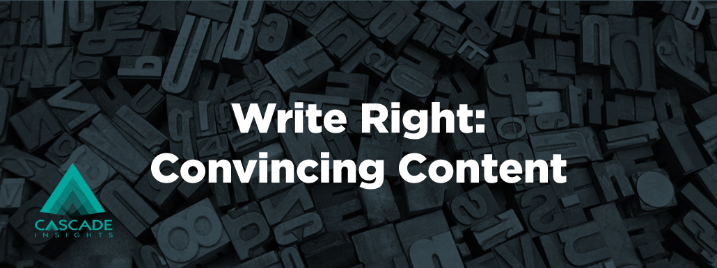 Write Right: Convincing Content