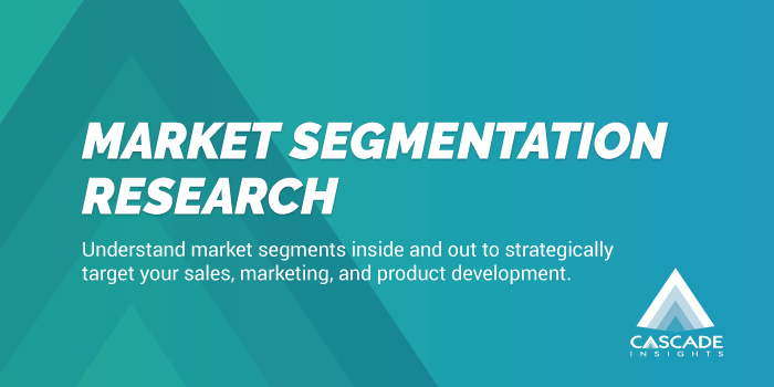 Market segmentation research