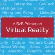 A B2B Primer: VR