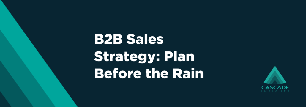 B2B Sales Strategy