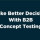 B2B Concept Testing