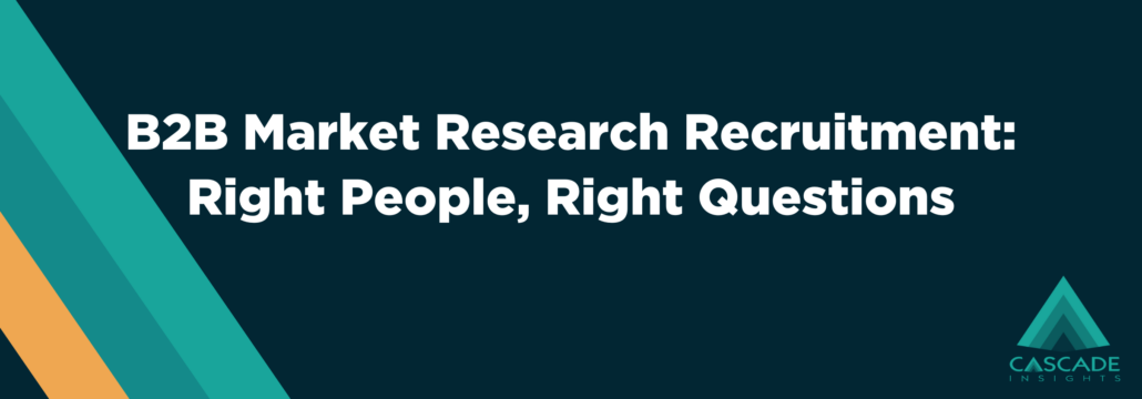 market research recruitment