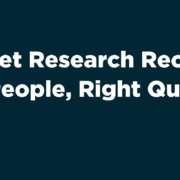 market research recruitment