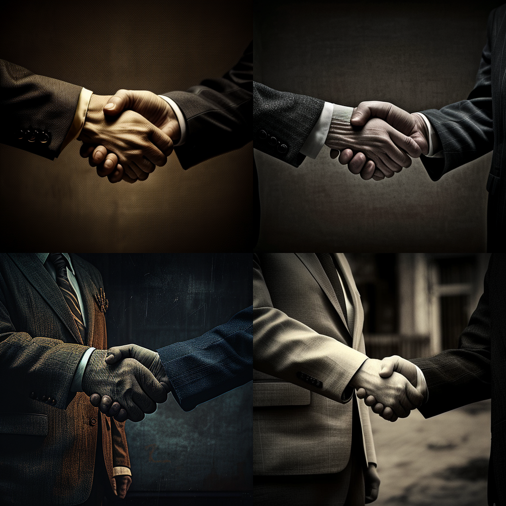 A stock image of a business handshake