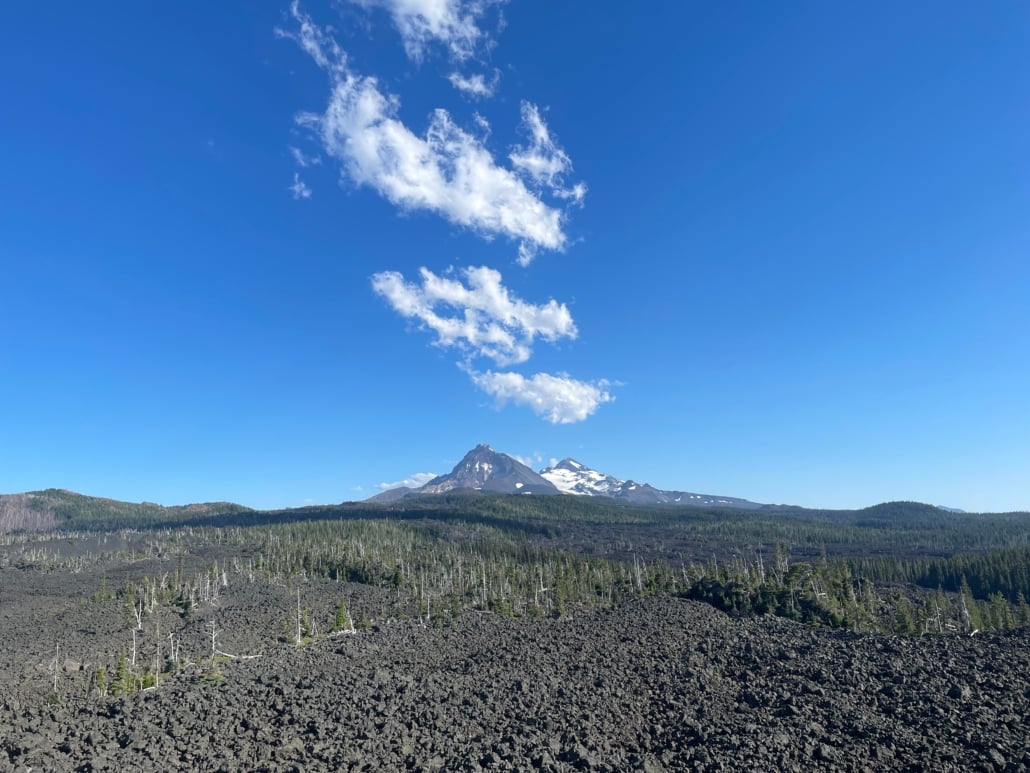 View from Dee Wright Observatory