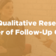 B2B Qualitative Research