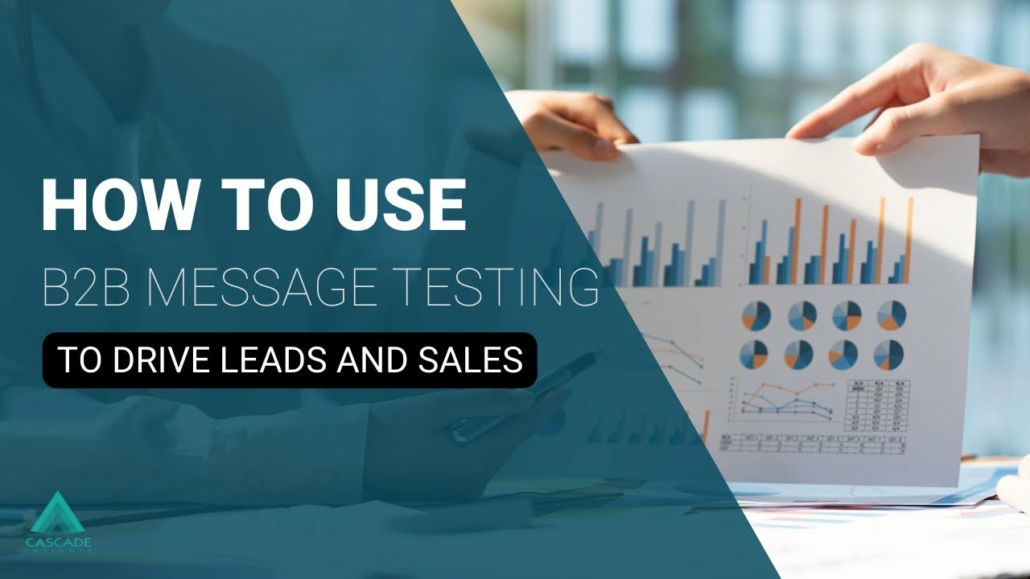 b2b message testing